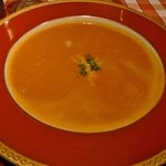 レストラン レ・シュー - 渡り蟹のビスクスープ