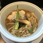 らーめん三極志 - 煮干の冷やしらーめん(930円)