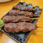 Yakitori Izakaya Genkiya - 味噌串カツ。旨い。おすすめ。