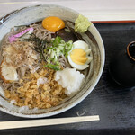 富士 - 冷田舎そば　大盛り