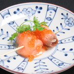 Hakata Retare - サーモンとクリームチーズの炙り～いくらこぼし～