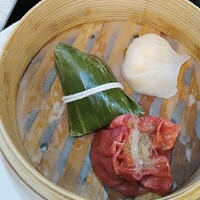 中国料理 王宮 - セレクトランチ、特製点心３種盛り合わせ