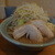 菜良 - 料理写真:えぼし麺　やさい・あぶら・にんにく