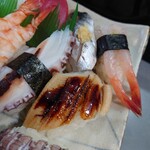 Takara Sushi - 2201穴子と甘海老、タコ