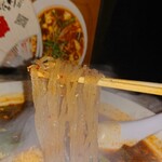 辛麺屋 桝元 - こんにゃく麺(蕎麦粉麺)