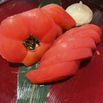 Jidori Sumibiyaki Toritei - 冷やしトマト