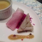 H25.03　前菜盛合せ【自家製ハムともち豚】