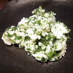 四川料理 シュン - アオリイカの青紫蘇炒め＠1500円