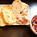 かわごえ - 小江戸黒豚レバーペースト（ラスク付），国分牛コンビーフ