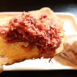 かわごえ - ラスク ※国分牛コンビーフのせ