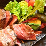 かわごえ - 国分牛のタリアータ ※焼き加減は指定できます