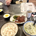 牛タン焼専門店 司 - 牛タン定食(4枚8切)