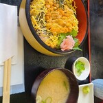 お食事処 かいがん - 鳥取境港の地物 ウニ丼 