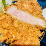 Nadai Tonkatsu Katsukura - 【ロース】120g。ほんの少しだけレア。