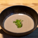 八ヶ岳 えさき - 2022.6 和歌山紀の川産天然鮎摺り流し スープのように