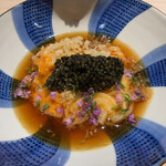 Kurogi - 自家製キャビアがこんもりの半田素麺