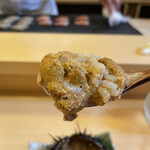 鮨駒 - 宮城三陸産がぜ雲丹丼