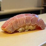 鮨駒 - 塩釜産本鮪漬中トロ
