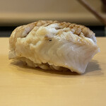 鮨駒 - 黒穴子笹蒸し