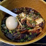 塩そば専門店 桑ばら - 鶏モモ出汁のつけそば