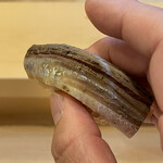 鮨駒 - 地物鰯酢〆鉄串焼き