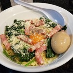 塩そば専門店 桑ばら - 冷やしカルボ