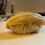 鮨駒 - 青森むつ産紫雲丹