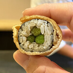 鮨駒 - 蕨巻お稲荷