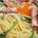 塩そば専門店 桑ばら - 冷やしカルボ