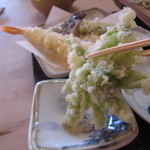 そば 蕎心庵 - 「焼き塩」にて頂く、『春』。