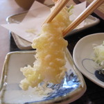 そば 蕎心庵 - ﾌﾟﾘｯﾌﾟﾘの『海老天』