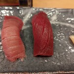 Tsukiji Sushi Sei - トロ、マグロ