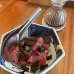 町屋 あかりや - マグロ納豆