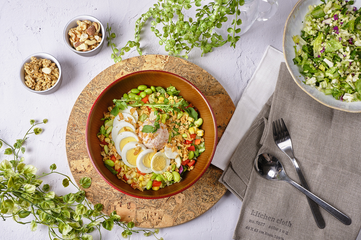 Sunflowers サラダボウル 写真 : BLOOM BOWL by G.L.B （ブルーム