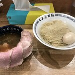 らぁ麺屋 富喜製麺所 - 特製鰹昆布出汁つけそば 並