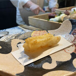 天婦羅 國久 - イカ