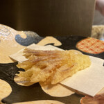 天婦羅 國久 - ミョウガ旨い。