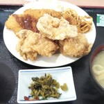 まつや食堂 - からとん定食