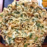 黒船屋 - サザエのかき揚げ天丼 １１００円 2013/03/10