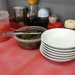 一楽ラーメン - 高菜食べんやった〜(*_*)