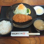 とんかつ一代 - ロースかつCランチ1000円