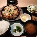 Hanano Mai - 牛カルビステーキ定食  900