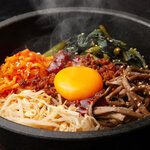 Stone-grilled bibimbap