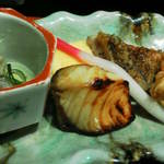 粟田口 - 201303　粟田口　海鮮胡麻茶漬け（980円）焼八寸