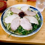 広島つけ麺 笑也  - 広島つけ麺並盛り。