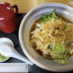 寿々キ - 料理写真:冷したぬき蕎麦