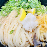 Udon Koubou Awaya - ぶっかけうどん メガ盛
                      葱・天かす・ゴマをかけて