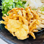 Udon Koubou Awaya - ぶっかけうどん メガ盛
                      淡路島産 玉ねぎのかき揚げ