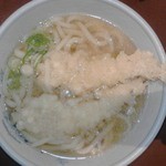 ふく泉 - 久々の天ぷらうどん５００円でした。