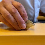 鮨駒 - カマスお待ち！